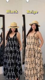 Stylish Printed Maxi